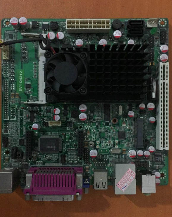 Original assembly and disassembly letter step SV1-D4212 DDR3 artificial control pos machine main board 17 * 17 Shanghai spot