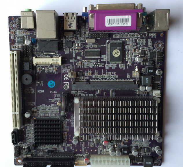 Dismantling machine Ling move N270 N270 N270 V1 0A V1 N270 N270 V1 1 POS machine Motherboard Cashier board