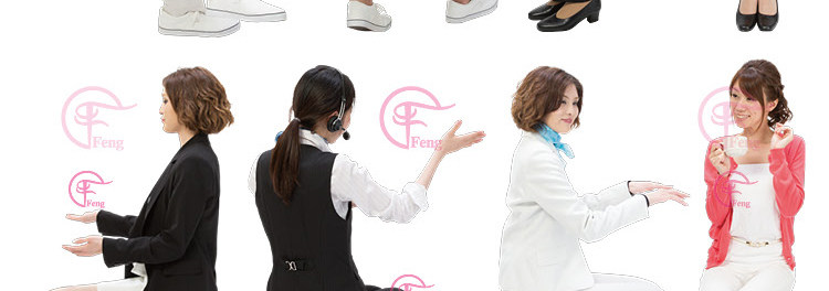 PS高清亚洲中国商务服务人物职场办公接待会议PNG免抠素材免扣