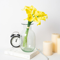 Simulation of calla lily Milan snowball living room table study Hotel model room vase flower arrangement floral arrangement