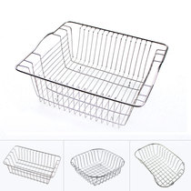 Drain Basket Stainless Steel Water Filtration Basket Drain Bowl Rack Wash Vegetable Basket Water Fruit Basket water rack sink basket pool basket