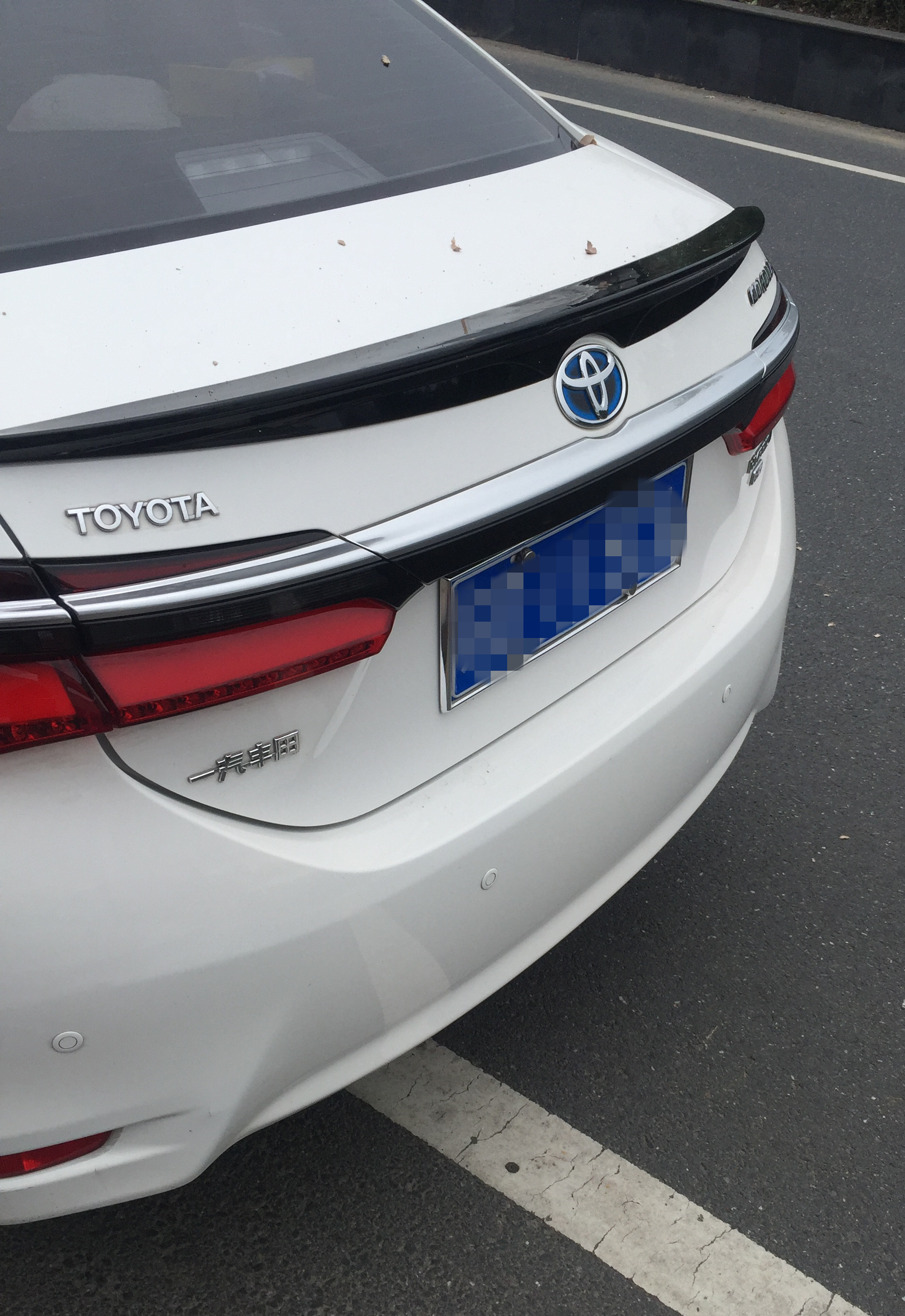 Toyota 14 mới Corolla Ralink động cơ kép châu Âu và phiên bản Hoa Kỳ của cánh sau sửa đổi tấm không đục lỗ sơn ngược chuyên dụng cánh gió xe hơi