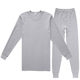 Red bean low neck round neck men and women pure cotton autumn clothes and autumn trousers white black black big red animal year set underwear