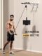 Pull-Up Bar Indoor Horizontal Bar Home Fitness Equipment Wall-Mounted Single/Double Bar Wall Perforation High Pull-Down Rack