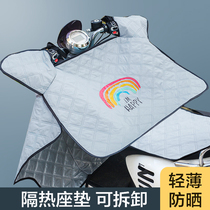 Electric car rain shield artifact 2021 new windshield summer thin soft battery car sunscreen waterproof cloak