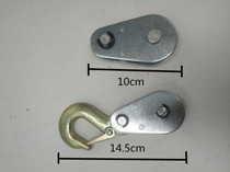 Manual hand shake winch pulley small windlass lifting lifting air conditioning Advertisement mounting steel wire rope pulley