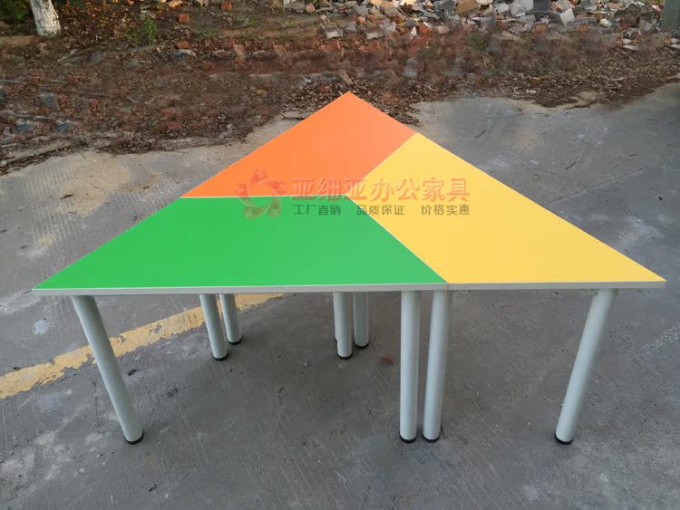 Nhà máy trực tiếp nội thất trường dạy học tiểu học đào tạo màu sắc nghệ thuật tư vấn sáng tạo kết hợp bàn ghế - Nội thất giảng dạy tại trường