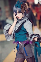 Cartoon Protagonist Costume) cosplay dress set to be Black Deacon Charlfandom Hayne little devil