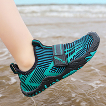 Children su xi xie boys and girls anti-slip soft anti-cut beach seewow xie swimming shoes outdoor hiking shoes