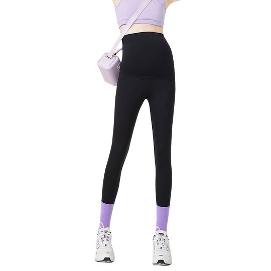 孕之彩孕妇打底裤冬季加绒款外穿鲨鱼裤无痕提臀瑜伽裤2025新款裤