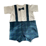 Летнее детское боди, комбинезон для младенца, в западном стиле, в британском стиле, цветочный принт