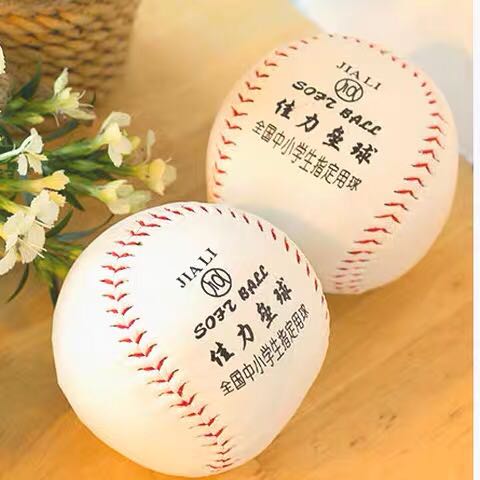 10 Inch Softball Jialic Softball 10 Inch Hard Baseball Soft Hand Sewn Elementary School Students Practice Exams Solid With Solid