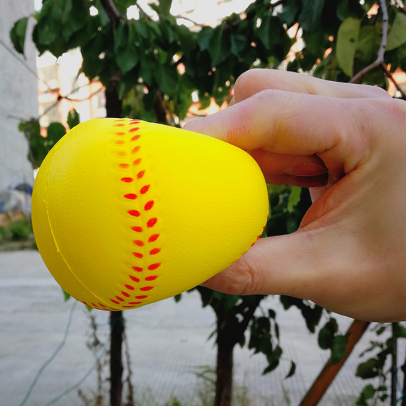 Children's primary and secondary schools use PU soft safety stick softball sponge baseball Tee-Ball foam baseball softball lele ball