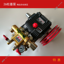 22mm three-cylinder piston pump 26 automatic pressure relief pump high pressure sprayer Fruit tree spray boutique water pump