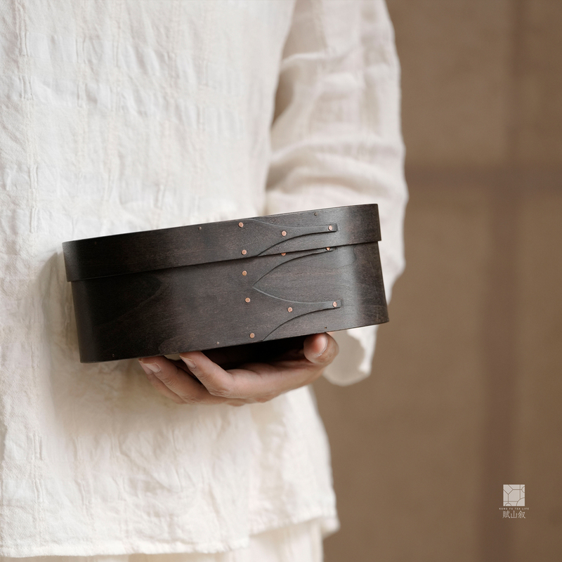Fu Shan Xiu (Fu Shan's Narrative) |   High-End Portable Solid Wood Tea Box Travel Tea Set Bag·Shake Tea Box Storage Exquisite Empty Box