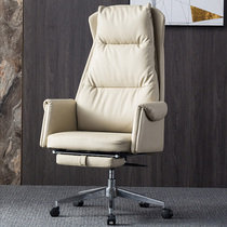 Office furniture owner Office swivel chair computer chair large class chair with foot toole lying flat