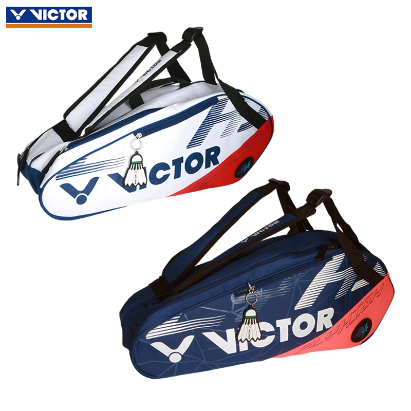 Authentic Victor Victory Badminton Bag 21Fh Large Capacity 6-Pack Rectangular Bag Professional Backpack Authentic Victor Victory Badminton Bag 21Fh Large Capacity 6-Pack Rectangular Bag Professional Backpack