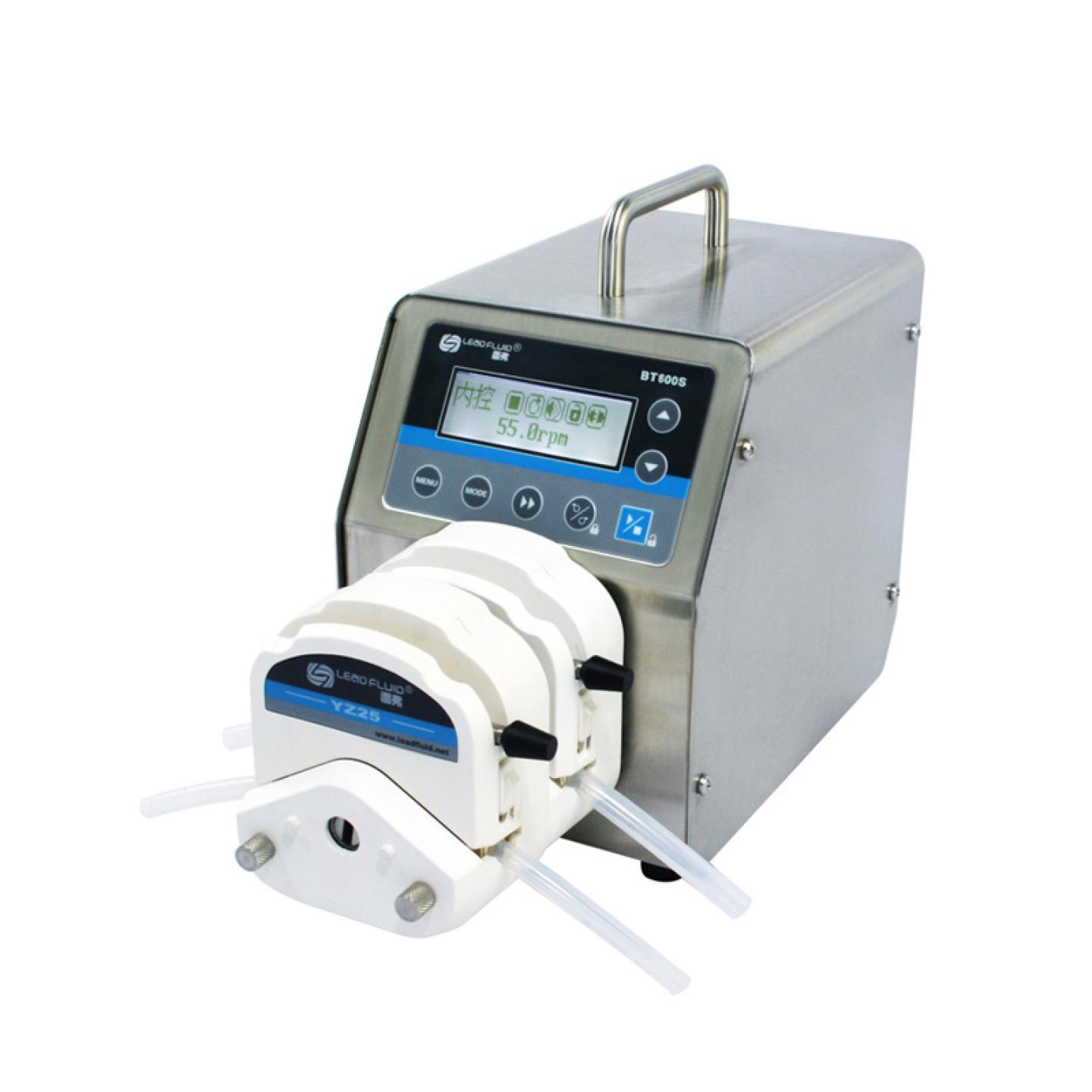 保定雷弗 BT600S调速型蠕动泵恒流泵输出流量0.006~2900毫升/分钟