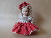 Old porcelain doll pocket Doll Doll movie props furnishings 80 90 s doll collection