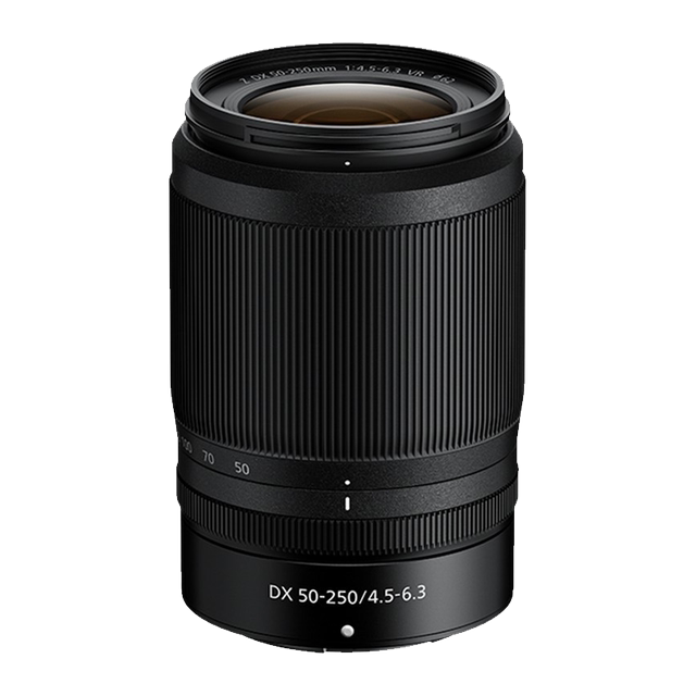 Nikon Nikkor ZDX50-250mmf/4.5-6.3VR ຊູມ telephoto ເລນແບບຖອດປະກອບໃໝ່