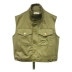 Bé trai Tide Thương hiệu Vest Hip Hop Áo khoác rời 2020 Mùa xuân Big Boy Trẻ em Áo ghi lê Hàn Quốc Army Green - Áo ghi lê