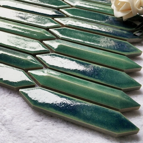 Современная простота тонкая стрелка -Мозаичная печь в обработке