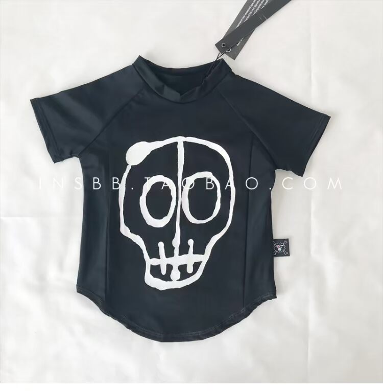 Ins Exploding Boy Split Đồ bơi nununu19 Cô gái Áo tắm Xiêm Trẻ em Bảo vệ chống nắng Đồ bơi shop trẻ em