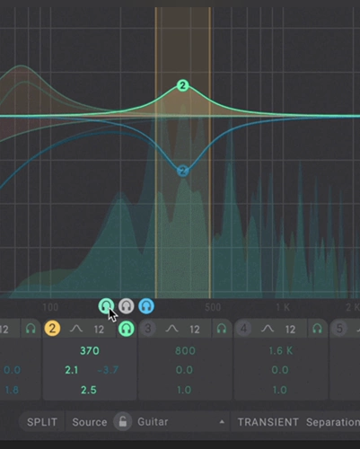 Подлинное энтузиад Spliteq Evalizer Transiet Structure разделение запатентованного плагина с смешиванием