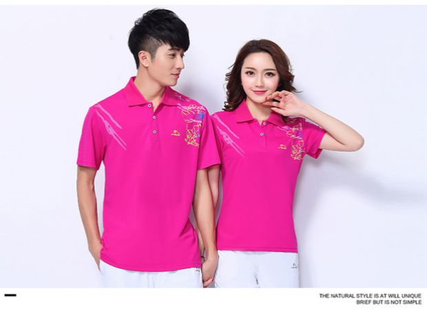 Jinguan mùa hè nhảy vuông áo thun quần ngắn tay thể thao phù hợp với nam và nữ Jiamusi thể dục nhịp điệu quần áo bóng mềm - Thể thao sau quần áo thể thao lining