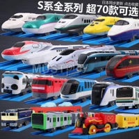 Takara tomy, японский электрический музыкальный поезд, игрушка с рельсами, 3-14 лет