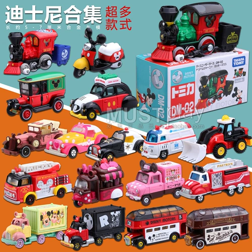 Takara tomy, Дисней, мультяшный легкосплавный автомобиль, игрушечная машина, Дональд Дак