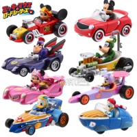 Nhật Bản Mái vòm Thẻ Disney Mickey Miao Đội MRR Donald Duck Cartoon Racing Mô hình xe hợp kim - Chế độ tĩnh mô hình ace