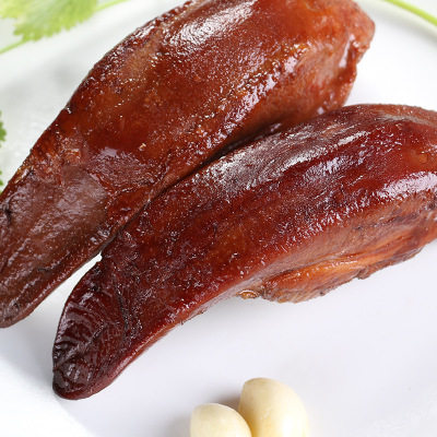 Pork Tongue smoked pig tongue 500g air-dried pig's mouth strips Sichuan Rameat pickled meat salted pork