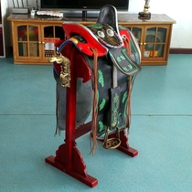 Inner Mongolia crafts saddle full set of horse cowhide new horse horse tourists Saddle Pony Knight equestrian supplies