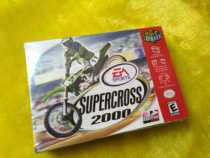 N64 supercross 2000 nouvelle carte de jeu américaine authentique