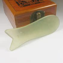 Handmade Jade scraping plate eye face back face whole body slimming Meridian beauty salon