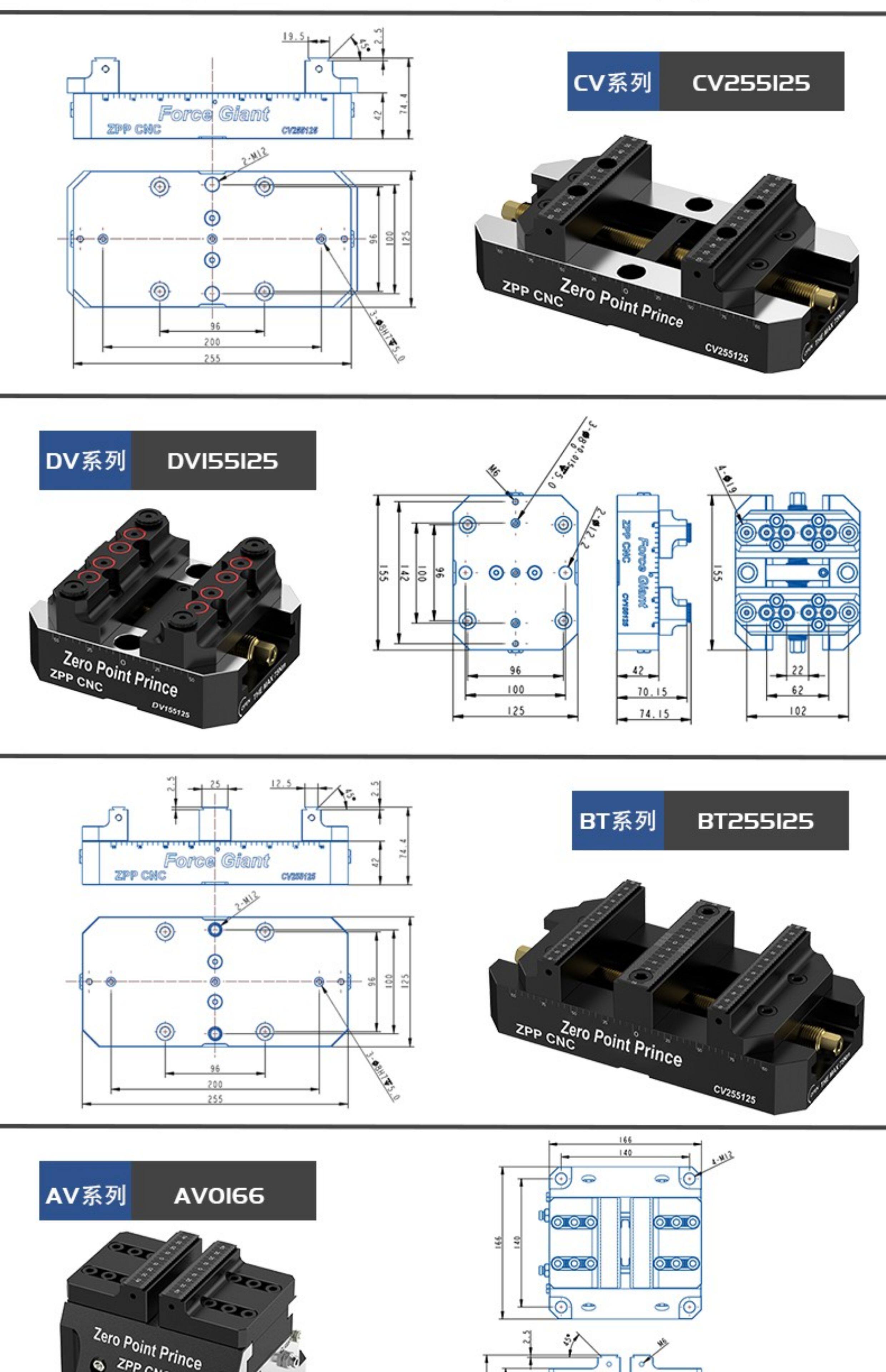 cnc加工/铣床 环球三爪卡盘200高精度自定心卡盘cnc工装夹具零点定位快换夹具