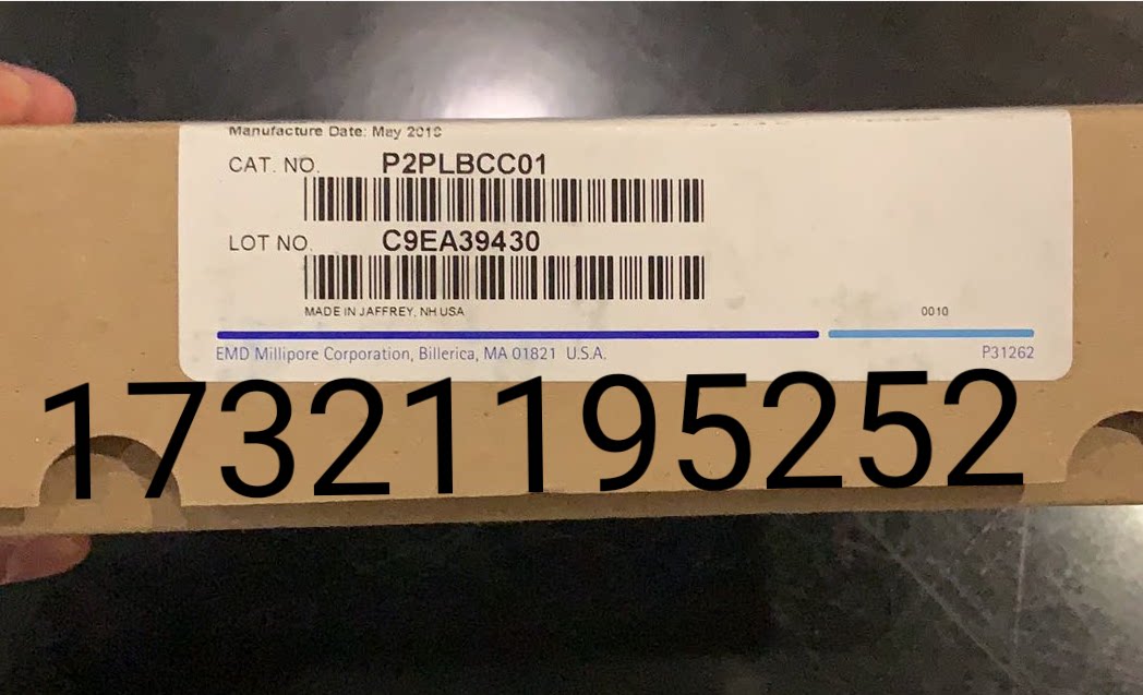 P2PLBCC01Merck Millipore密理博Pellicon 2超滤膜包3kDa 0.1平米