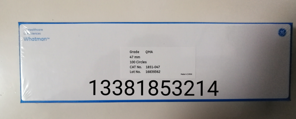 Cytiva思拓凡WHATMAN QMA石英滤纸PM10滤膜47mm直径1851-047