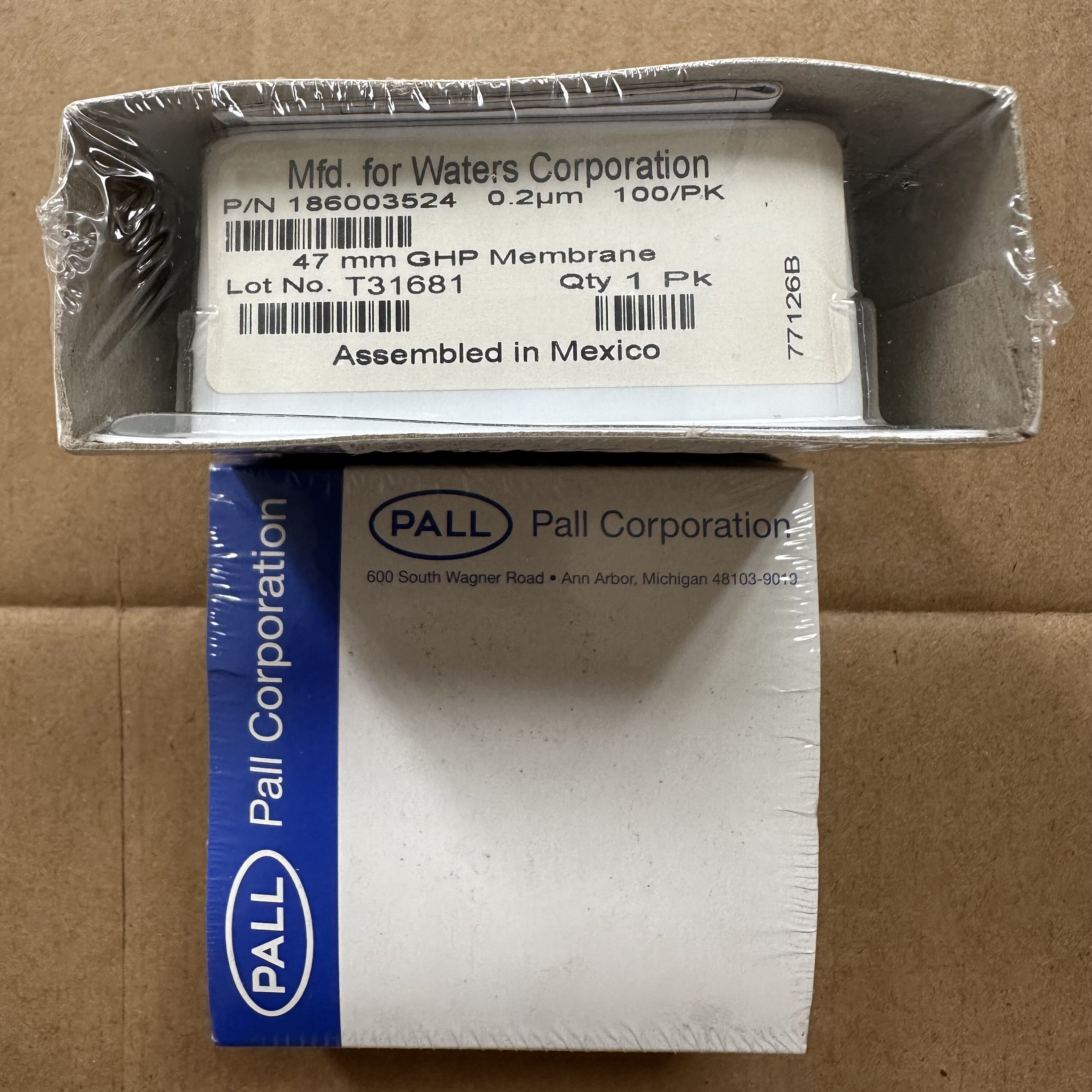 PALL颇尔186003524沃特世GHP过滤膜47mm 0.2um66557/0.45um66548