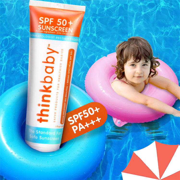 美亚爆款 thinkbaby 儿童防晒霜 SPF50+ 89ml*2支 图3
