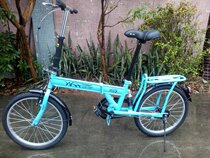 Folding bicycle adult ultra-light portable adult to work 16 20-inch shock-absorbing mens and womens bicycle