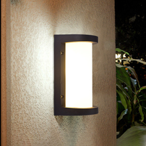 Modern outdoor wall lamp Waterproof led garden lamp Outdoor wall lamp Simple terrace lamp Balcony corridor aisle lamp