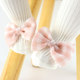 Spring and autumn baby mid-calf socks pure cotton flower bow girl baby princess socks newborn super cute and cute