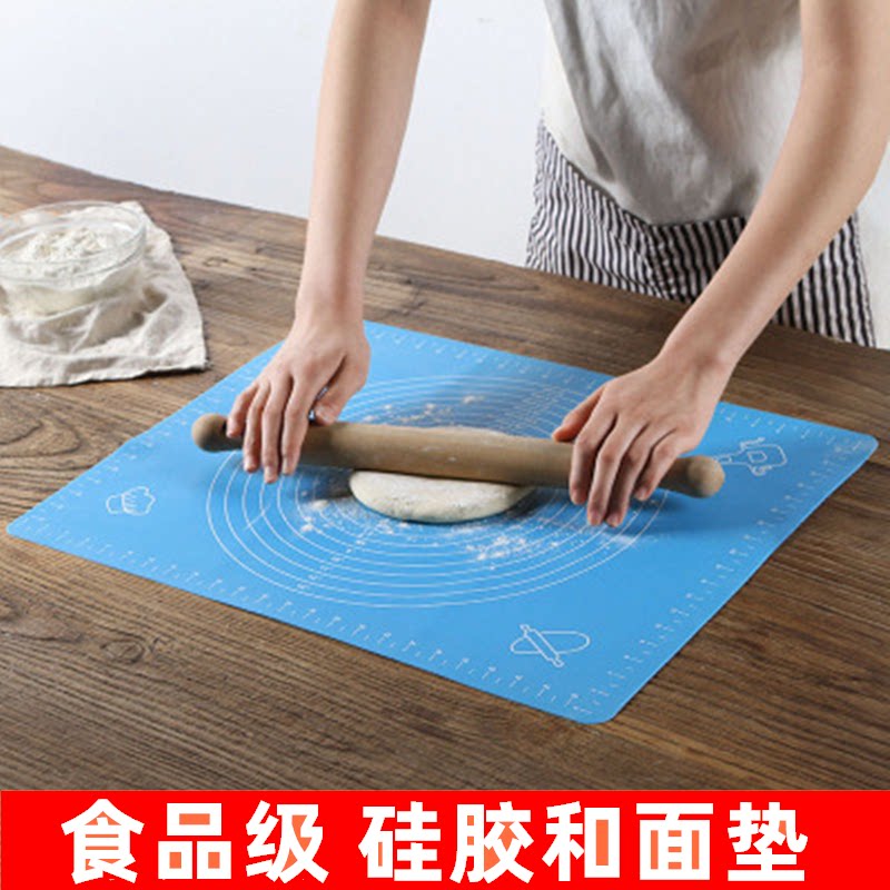 Food grade silicone gel and face cushion Home kneading pad Rolling Panel Rolling Mat Baking silicone Kneading Face Pad Baking tools