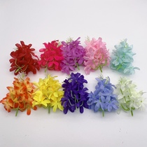 Simulated Hyacinth Artificial Simulated Flower 90 Petals Plumeria Headdress Dai Xishuangbanna Headdress Flower Tail