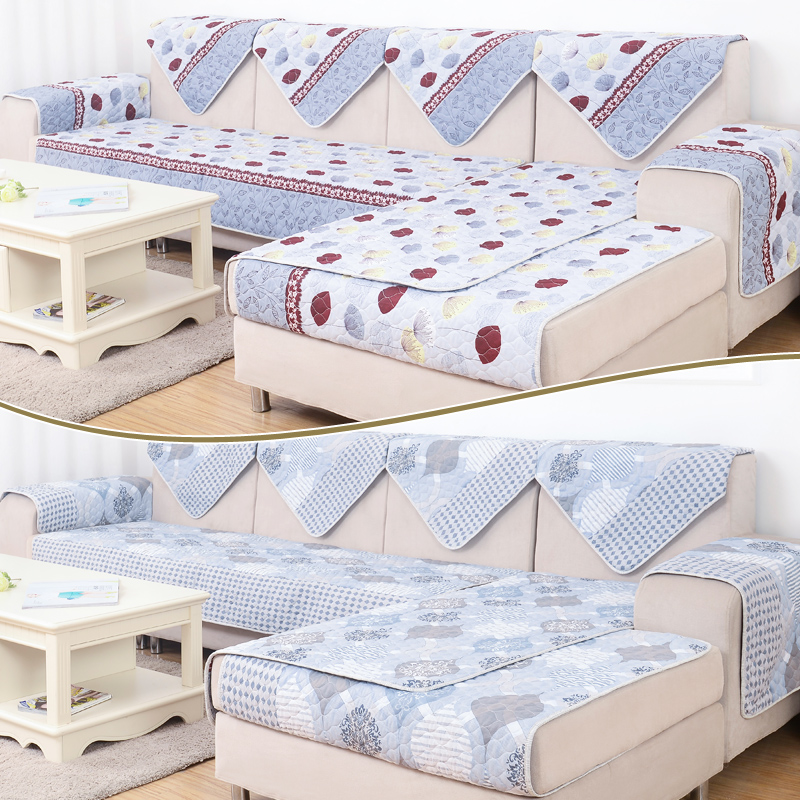 Han Edition Brief Modern Living Room Tian Garden Fresh European-style Double-sided sofa cushion Four Seasons General cloth Art clear warehouse special price