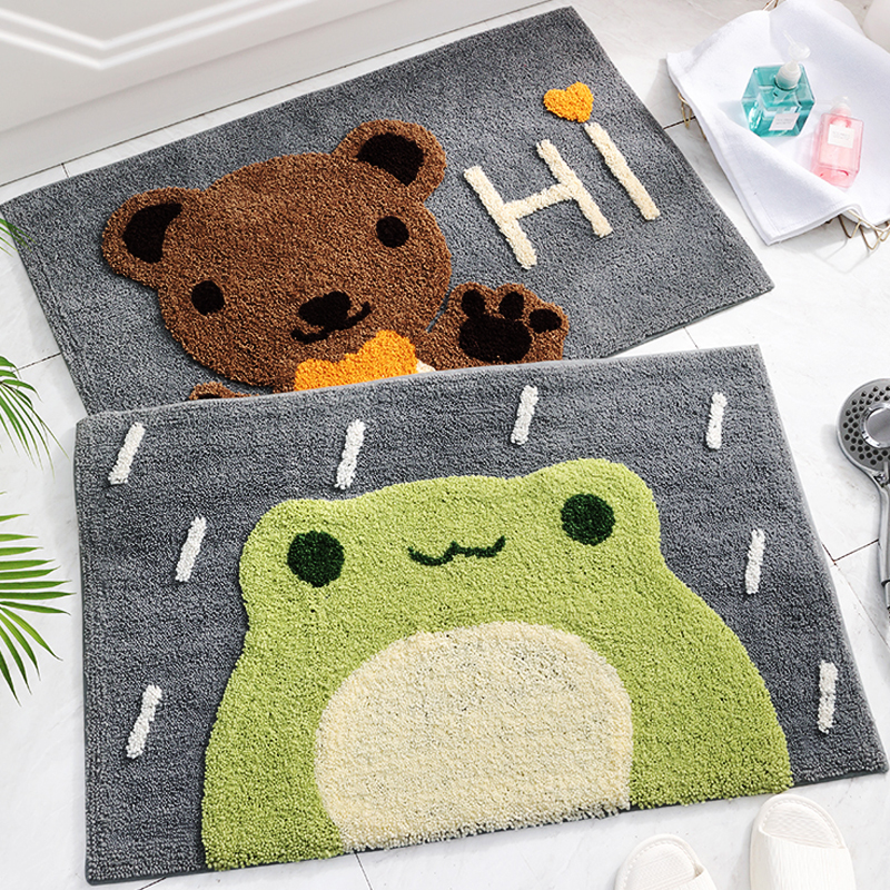 Sitting mat mat Net red dressing room bathroom floor mat mat mat bathroom door absorbent non-slip bedroom home