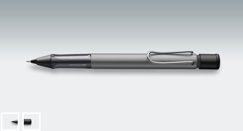 German LAMY Lingmei Al-star Stars Graphite Grey Black 0  5 7 0 Pencil