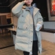 Ins cotton nam dài phần bf gió xuống cotton nam lỏng lẻo áo khoác bông những người yêu thích áo khoác mùa đông nam triều